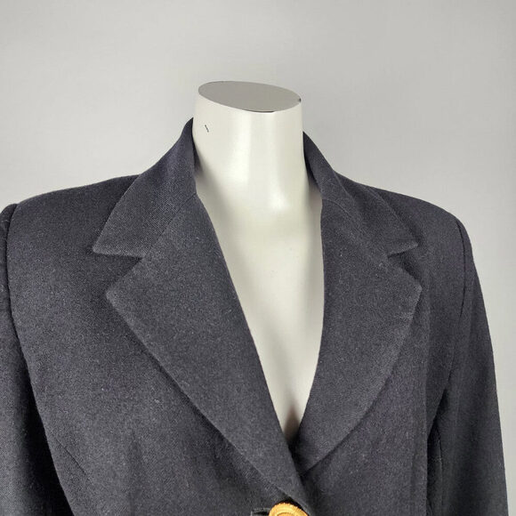 Vintage Friction Wool Button Up Light Jacket Blazer Size S/M - Picture 2 of 12